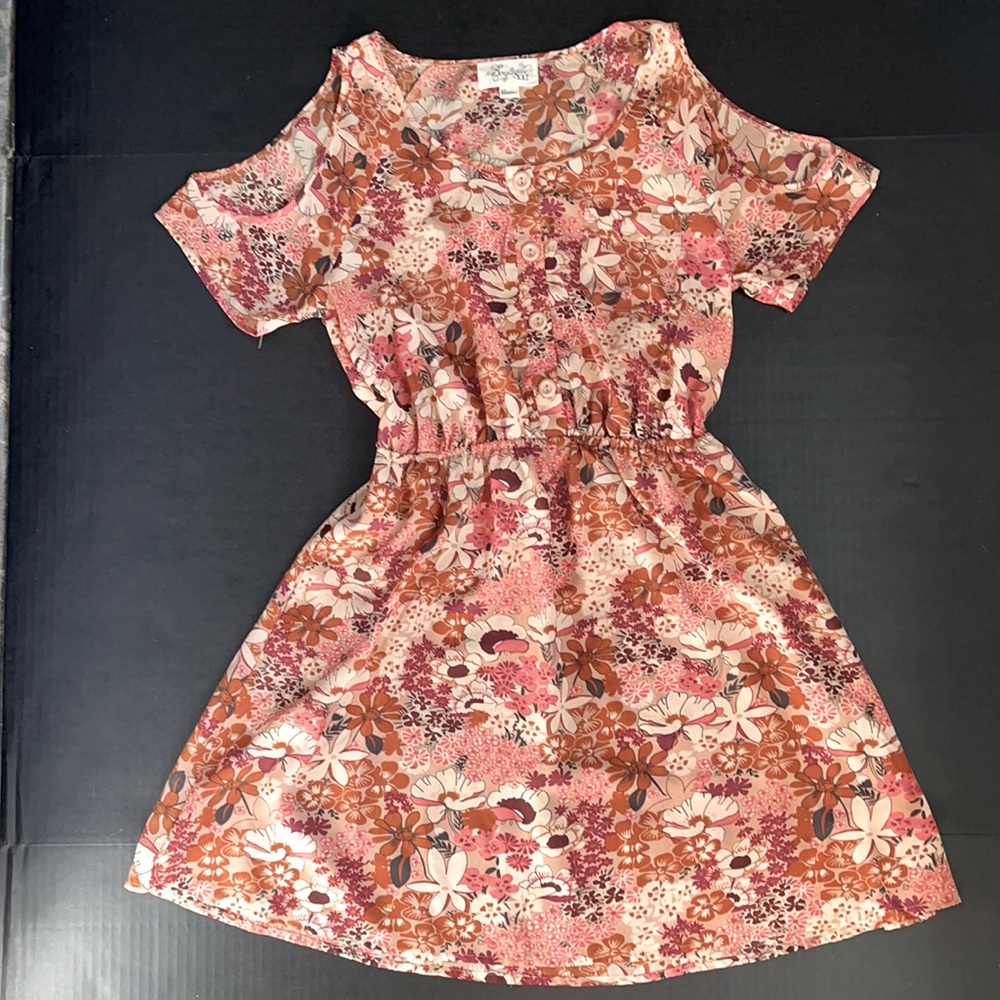 Open shoulder dress